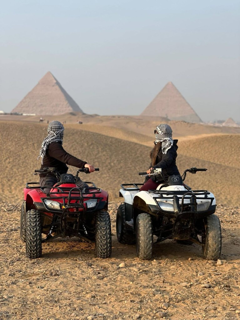 ATV Quad Bike Ride at Giza Pyramids